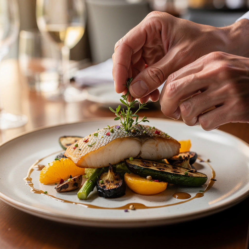 Las Aves Shops & Offices dining experience with California Mexican cuisine in a historic Santa Barbara setting